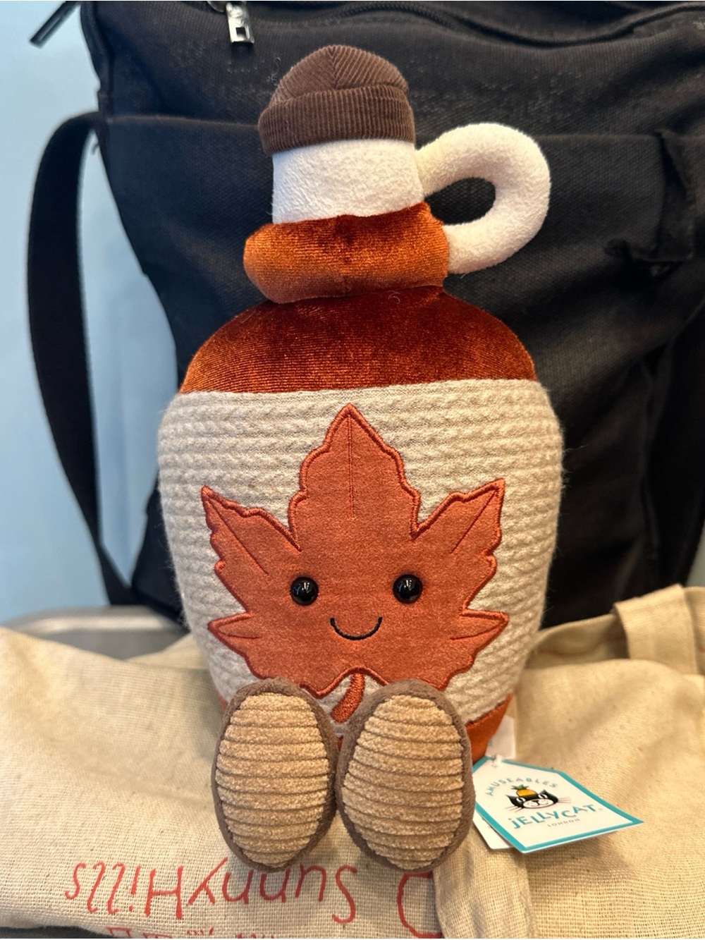 NWT Jellycat Amusable Maple Syrup